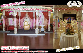 Traditional Hindu Marriage Mandap Set USA