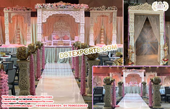 Elegant Princess Wedding Bollywood Mandap
