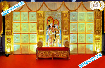 Traditional Wedding Stage Decoration Props