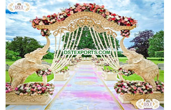 GorgeousElephantMandap GateforWedding