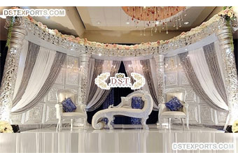 Platinum Theme Reception Stage Decoration