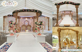 Avni Mandap for Indian Wedding Event