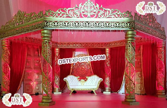 New Design Wedding Crown Crystal Mandap