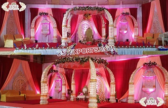 Royal Indian Wedding Theme Elephant Mandap