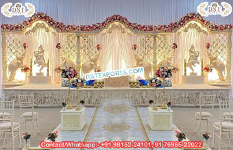 Hindu Wedding Open Stage & Mandap Decoration
