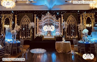 Royal King Castle Theme Wedding Stage Decor