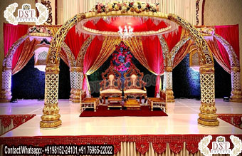 Indian Wedding Chuppah Decor Elephant Mandap