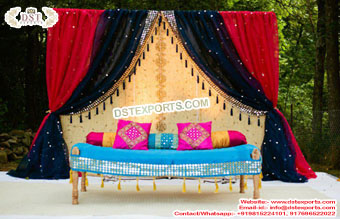 Wedding Curtains for Outdoor Mehndi Events