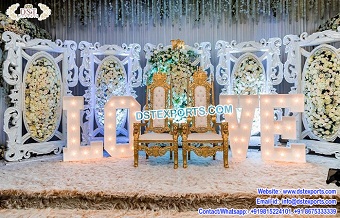 Victorian Theme Wedding Decoration Stage Props