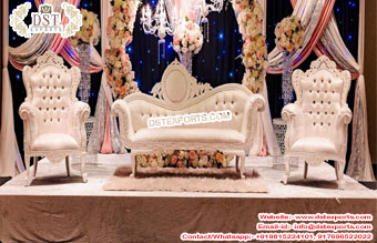 Wholesale Luxury Event White Wedding Sofa Set