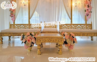 Indian Mandap Seating Furniture Sofa Set