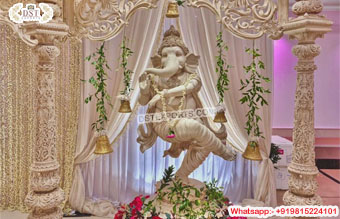 Wedding Foyer Dancing Ganesha in Nataraja Pose