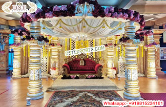 Traditional Malay Wedding Fiber Mandap Set