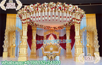Traditional Wedding FRP Kalyan Mandap  Decor