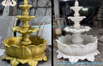 FRP Water Fountain For Wedding Decoration