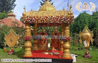 South Indian Padmavati Style Wedding  Mandap