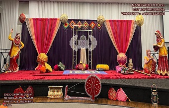 Punjabi Cultural Virasat Mela Stage Decor