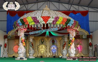 Kalyan South Indian Wedding Mandap Decor