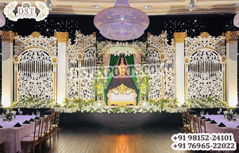 Fusion Wedding Stage Gate Frame Backdrop