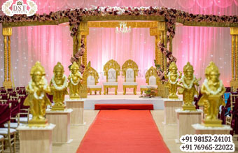 Tremendous Triple Pole Wedding Mandap Australia