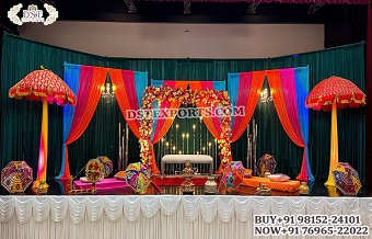 Classic Mehendi & Sangeet Function Decoration
