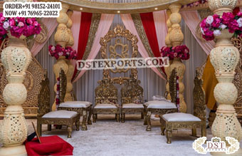 South Indian Wedding Mandap Chairs Designs