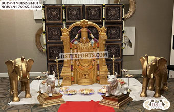 South Indian Wedding Pooja Decoration FRP Props