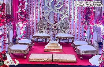Luxury Vedi Chairs for Fusion Indian Weddings