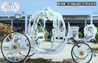 Dreamy Cinderella Horse Carriage For Wedding Ride