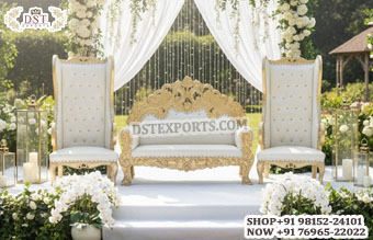 Jewish Wedding Sofa with Chairs for Couple
