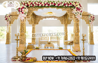 Premium Maharani Fiber Mandap for Perfect Weddings