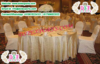 Wedding Valvet Chair Cover and Table Cloth