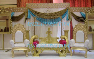 WEDDING GOLDEN MAHARAJA STAGE