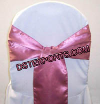 WEDDING PINK SATIN SASHAS