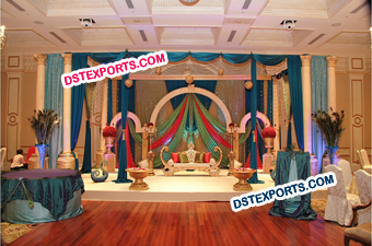 Latest Wedding Mandap Stage Decoration