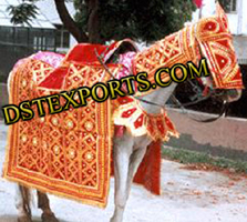 WEDDING RED HORSE COSTUME