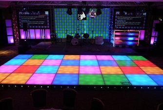 WEDDING COLOURFUL DANCE FLOOR