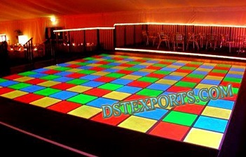 WEDDING COLOURFUL DJ DANCE FLOOR