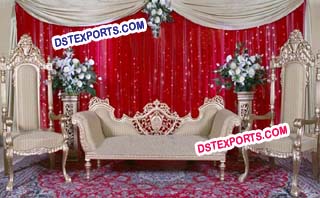 Muslim Wedding Stylish Stage Furnitures