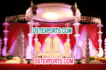 New Design Wedding Crystal Mandap