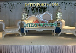 WEDDING WHITE LOVE FURNITURE SET