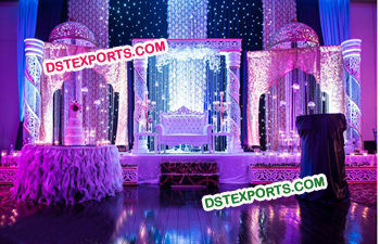 Wedding Crystal Stage Decor