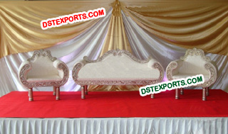 Wedding Silver Designer Furniture/Wedding Sofa Set