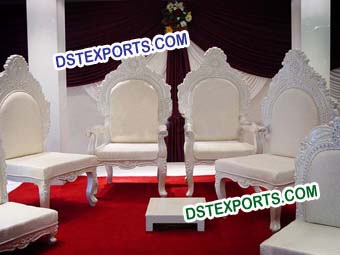 Indian Wedding Mandap Furniture Chairs Set