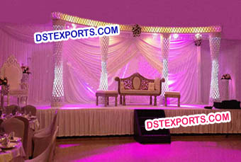 Latest Wedding Crystal Stage Set