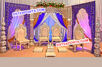 Indian Wedding Stage Decoration