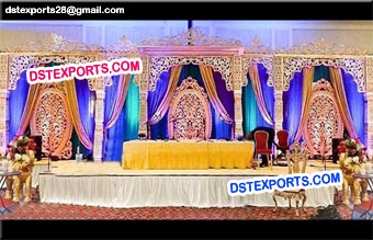 Bollywood Muslim Wedding Walima Stage