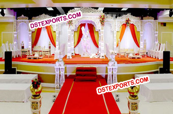 Raj Mahal Wedding Mandap Stage