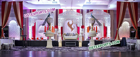 Latest New Design Wedding Mehandi Stage