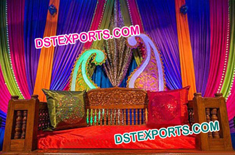 Wedding Colorfull Mehndi Stage Set